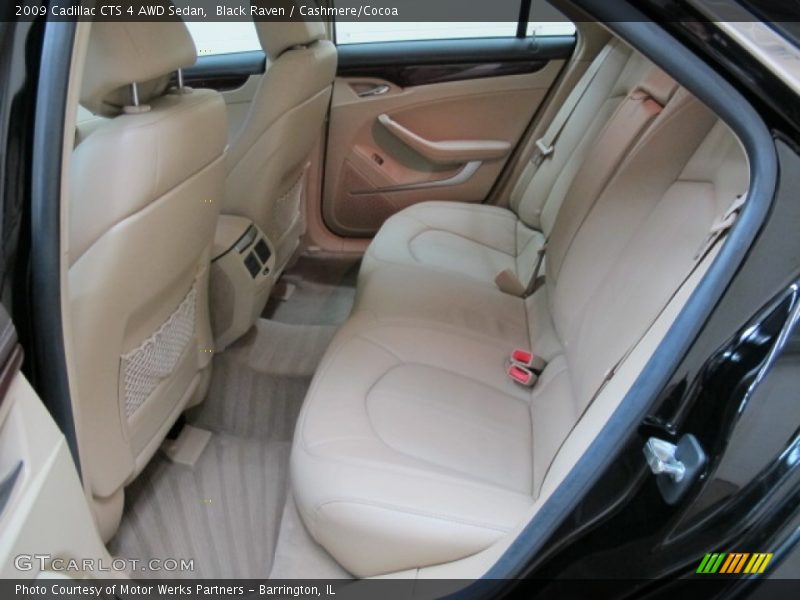 Black Raven / Cashmere/Cocoa 2009 Cadillac CTS 4 AWD Sedan