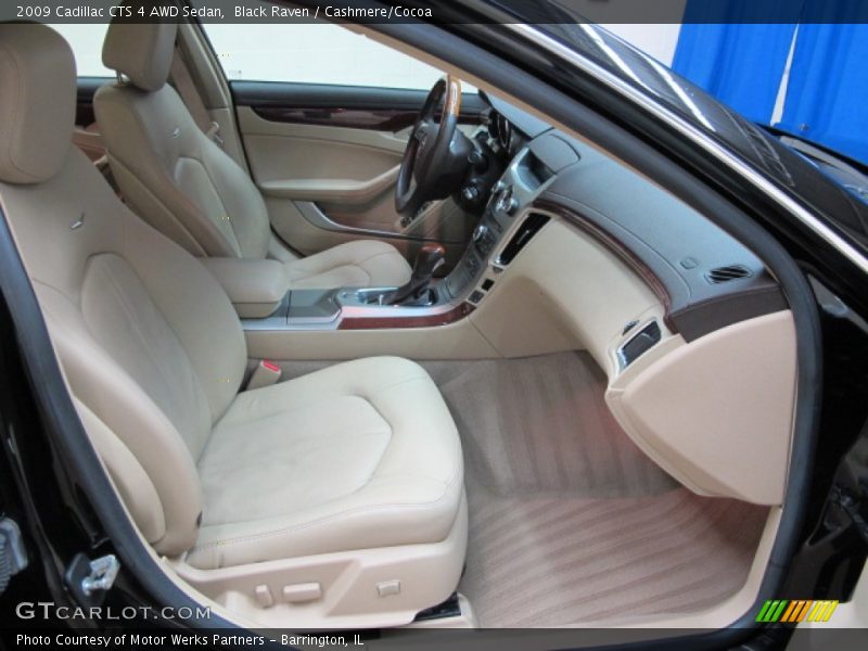 Black Raven / Cashmere/Cocoa 2009 Cadillac CTS 4 AWD Sedan