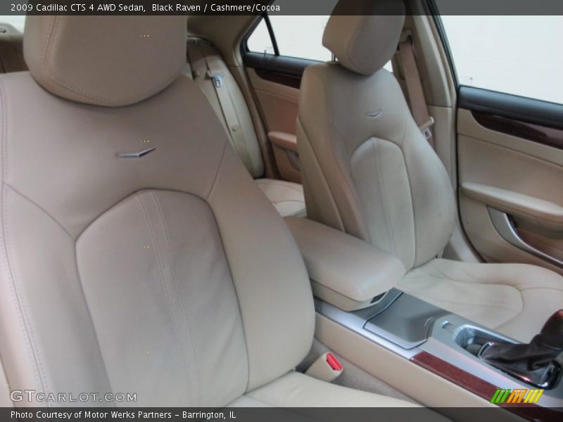 Black Raven / Cashmere/Cocoa 2009 Cadillac CTS 4 AWD Sedan