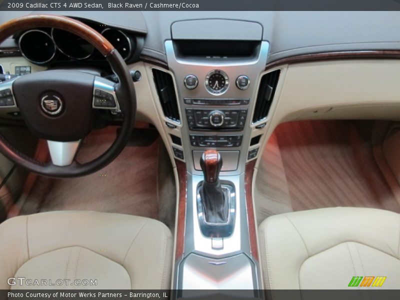 Black Raven / Cashmere/Cocoa 2009 Cadillac CTS 4 AWD Sedan