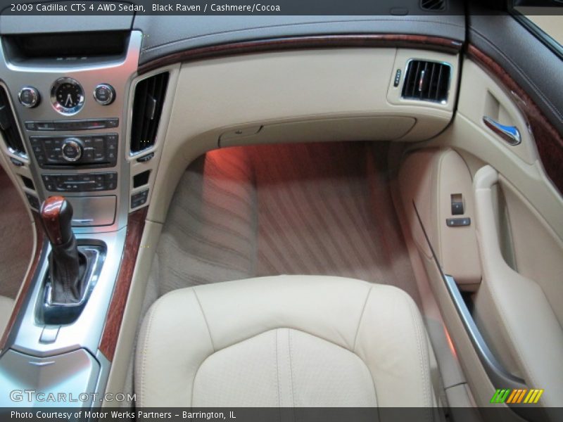 Black Raven / Cashmere/Cocoa 2009 Cadillac CTS 4 AWD Sedan