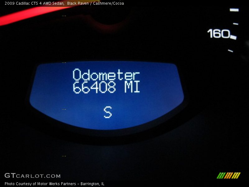Black Raven / Cashmere/Cocoa 2009 Cadillac CTS 4 AWD Sedan