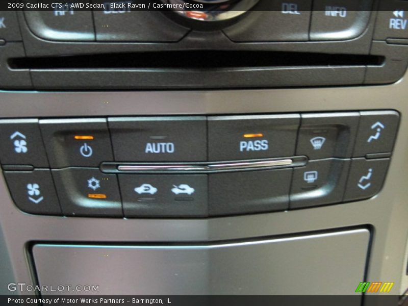 Black Raven / Cashmere/Cocoa 2009 Cadillac CTS 4 AWD Sedan