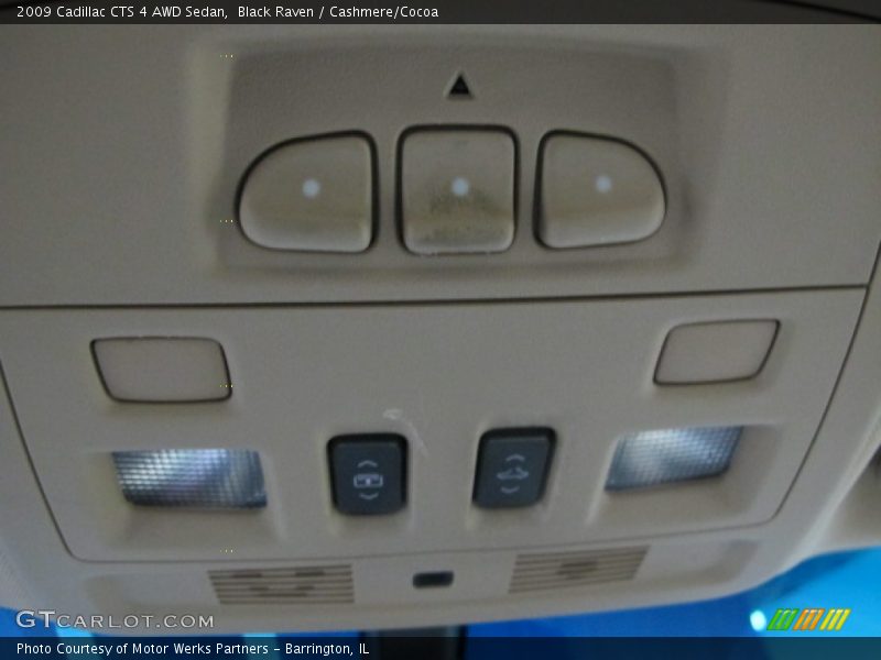 Black Raven / Cashmere/Cocoa 2009 Cadillac CTS 4 AWD Sedan