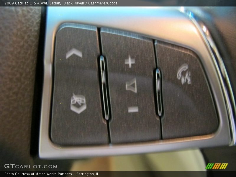 Black Raven / Cashmere/Cocoa 2009 Cadillac CTS 4 AWD Sedan