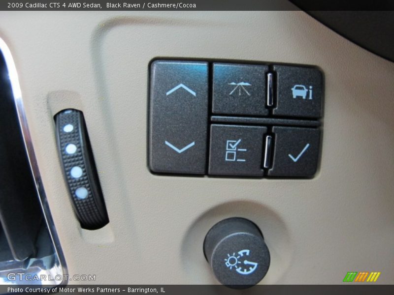 Black Raven / Cashmere/Cocoa 2009 Cadillac CTS 4 AWD Sedan