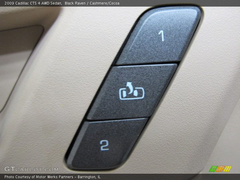 Black Raven / Cashmere/Cocoa 2009 Cadillac CTS 4 AWD Sedan