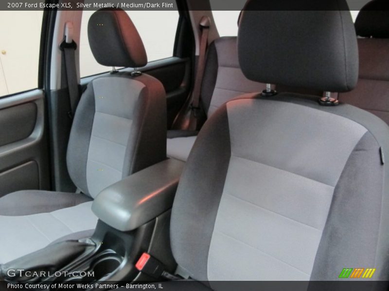 Silver Metallic / Medium/Dark Flint 2007 Ford Escape XLS