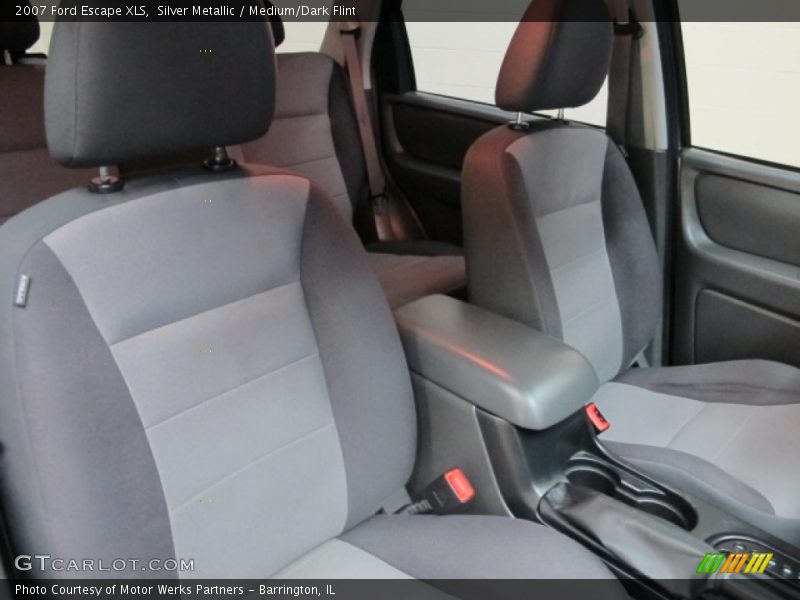 Silver Metallic / Medium/Dark Flint 2007 Ford Escape XLS