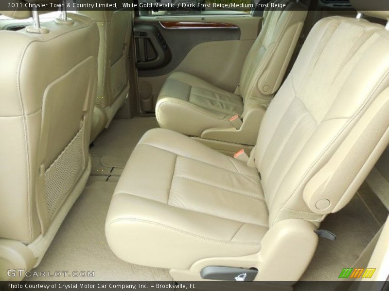 White Gold Metallic / Dark Frost Beige/Medium Frost Beige 2011 Chrysler Town & Country Limited