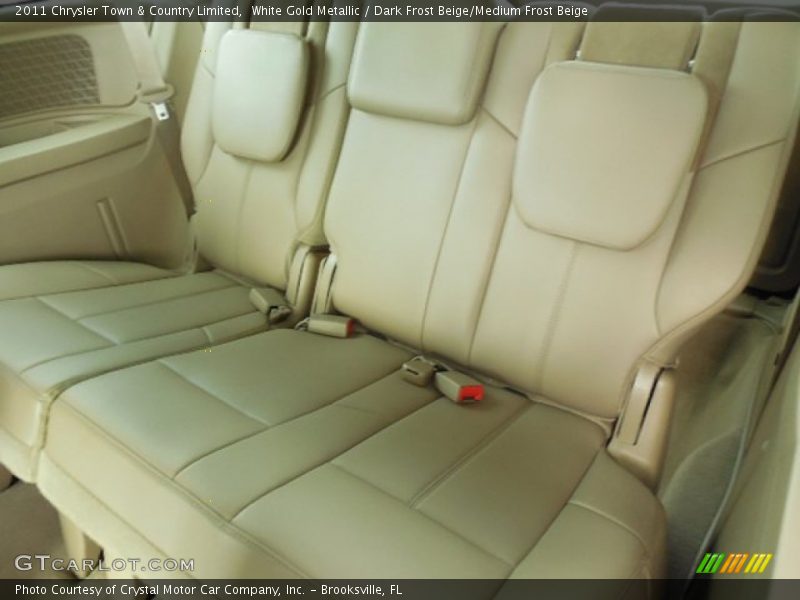 White Gold Metallic / Dark Frost Beige/Medium Frost Beige 2011 Chrysler Town & Country Limited