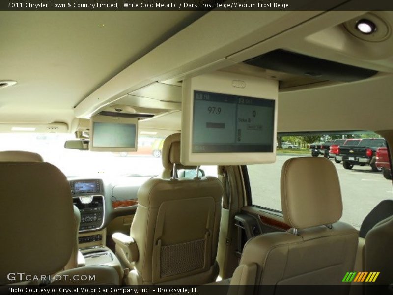 White Gold Metallic / Dark Frost Beige/Medium Frost Beige 2011 Chrysler Town & Country Limited