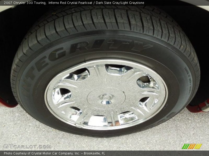 Inferno Red Crystal Pearlcoat / Dark Slate Gray/Light Graystone 2007 Chrysler 300 Touring