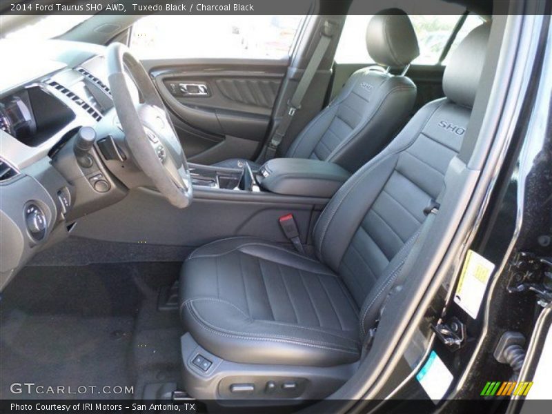 Front Seat of 2014 Taurus SHO AWD