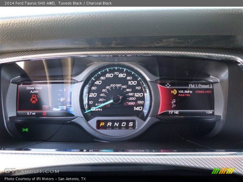  2014 Taurus SHO AWD SHO AWD Gauges