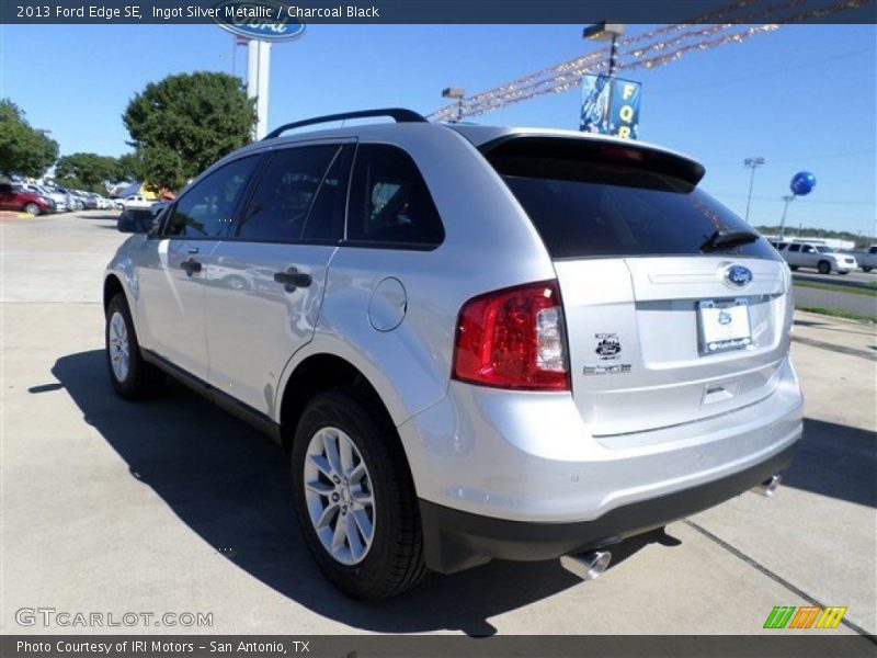 Ingot Silver Metallic / Charcoal Black 2013 Ford Edge SE