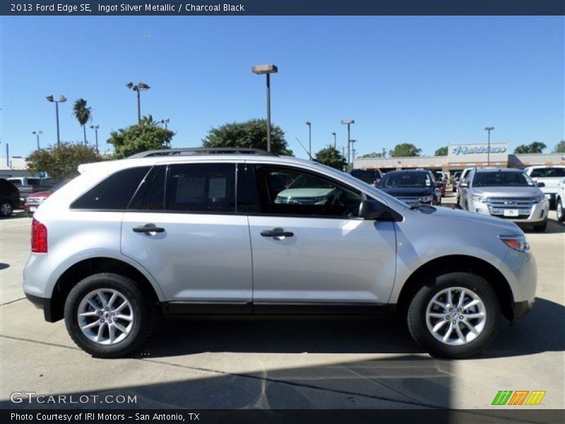 Ingot Silver Metallic / Charcoal Black 2013 Ford Edge SE