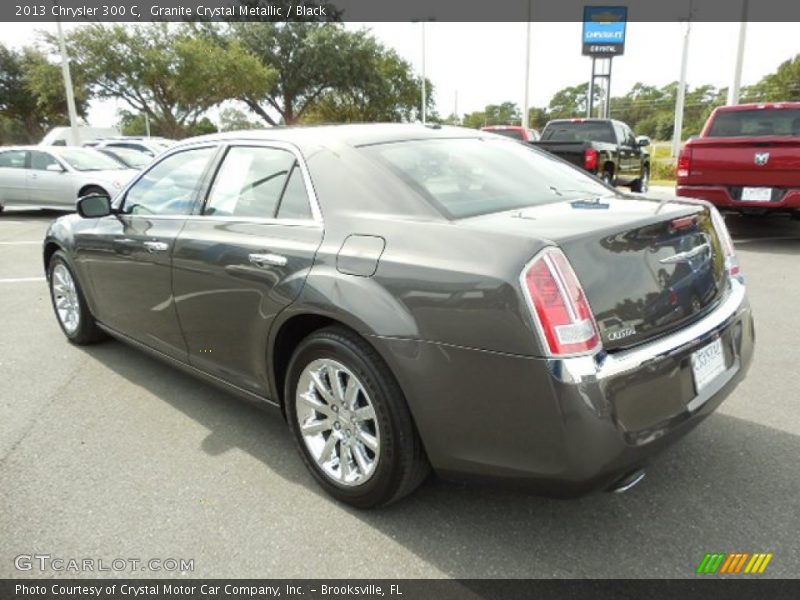 Granite Crystal Metallic / Black 2013 Chrysler 300 C