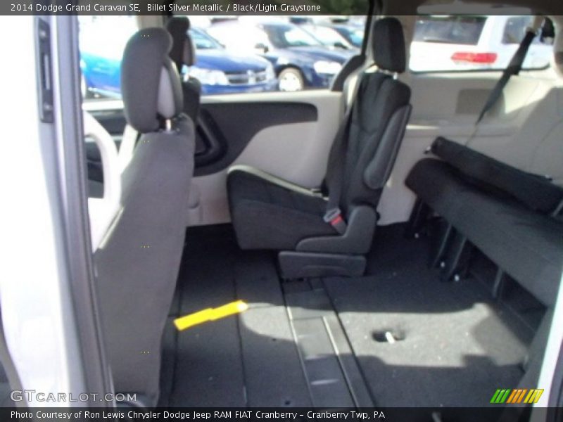 Billet Silver Metallic / Black/Light Graystone 2014 Dodge Grand Caravan SE