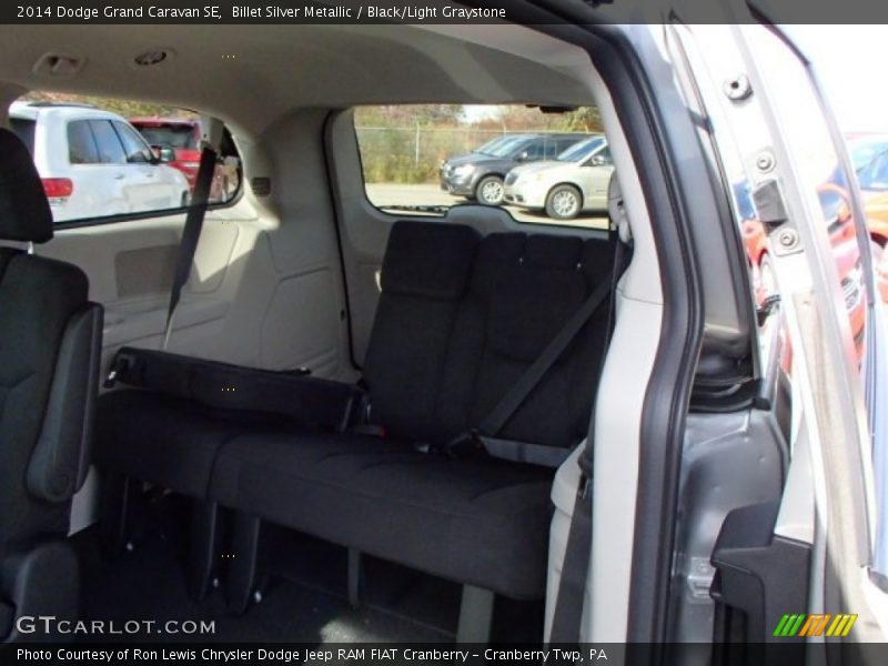 Billet Silver Metallic / Black/Light Graystone 2014 Dodge Grand Caravan SE
