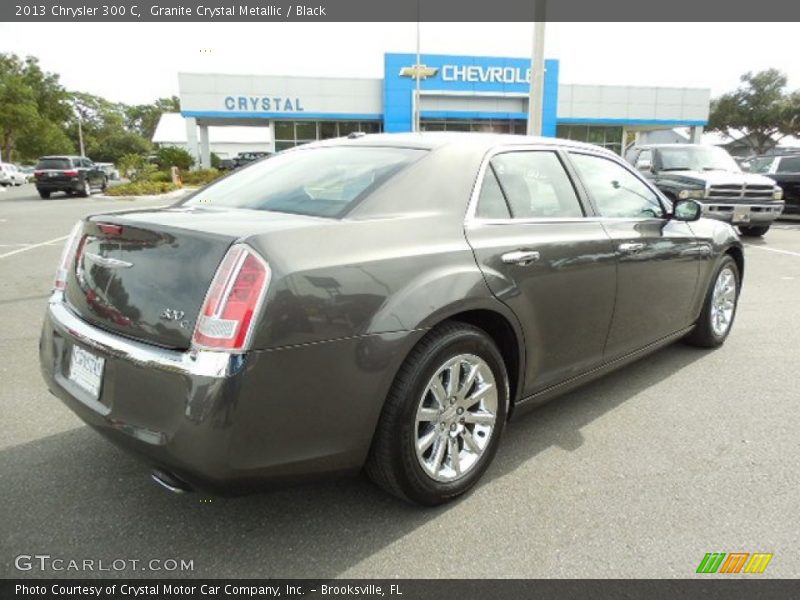 Granite Crystal Metallic / Black 2013 Chrysler 300 C