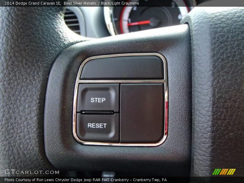 Billet Silver Metallic / Black/Light Graystone 2014 Dodge Grand Caravan SE
