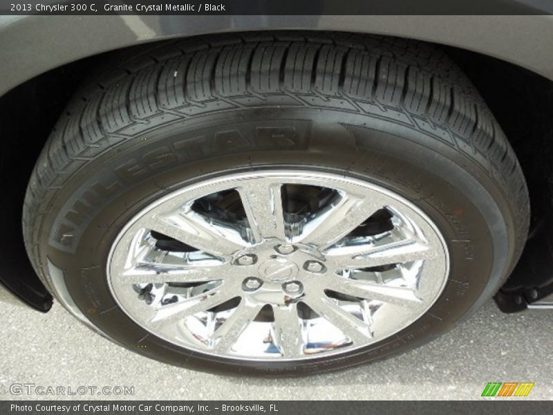 Granite Crystal Metallic / Black 2013 Chrysler 300 C