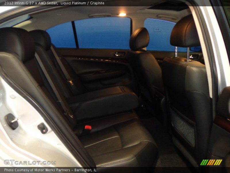 Liquid Platinum / Graphite 2012 Infiniti G 37 x AWD Sedan