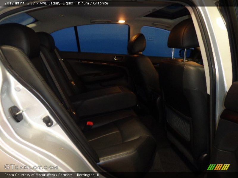 Liquid Platinum / Graphite 2012 Infiniti G 37 x AWD Sedan