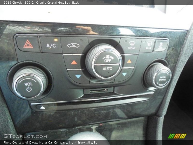 Granite Crystal Metallic / Black 2013 Chrysler 300 C
