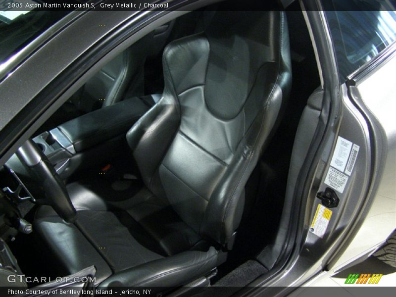 2006 Aston Martin Vanquish S, Grey/Black, Drivers Seat - 2005 Aston Martin Vanquish S