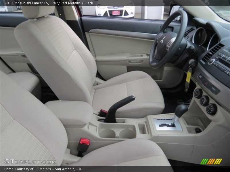 Rally Red Metallic / Black 2013 Mitsubishi Lancer ES