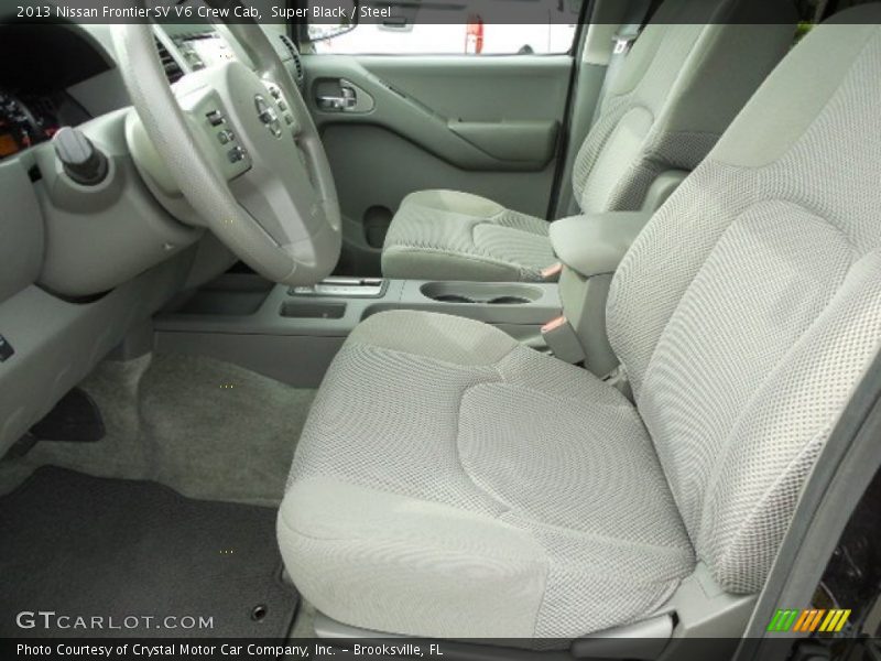 Super Black / Steel 2013 Nissan Frontier SV V6 Crew Cab