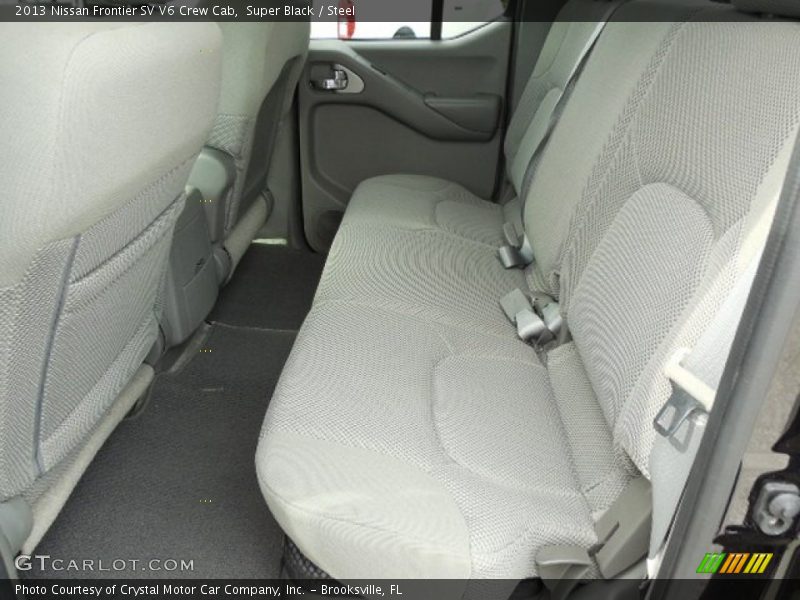 Super Black / Steel 2013 Nissan Frontier SV V6 Crew Cab