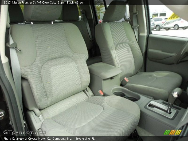 Super Black / Steel 2013 Nissan Frontier SV V6 Crew Cab