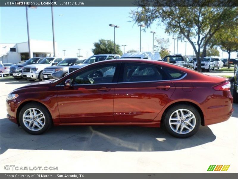 Sunset / Dune 2014 Ford Fusion SE EcoBoost
