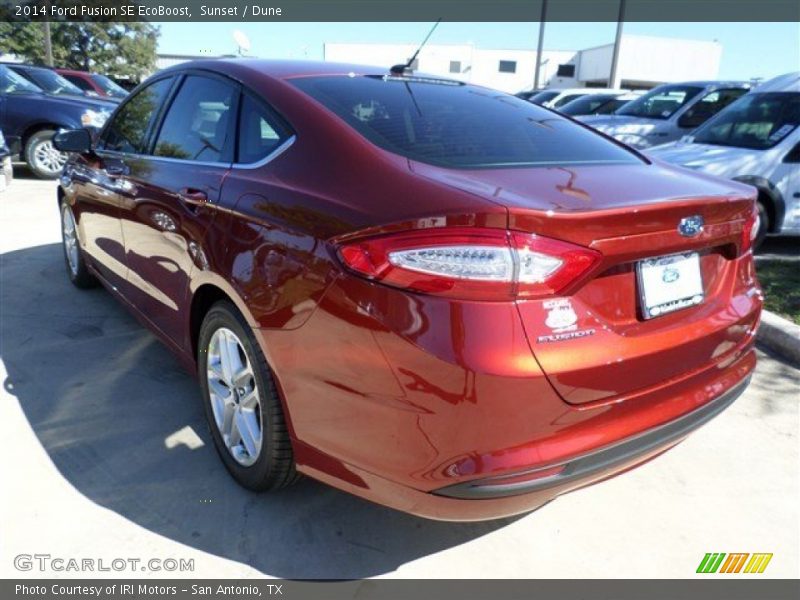 Sunset / Dune 2014 Ford Fusion SE EcoBoost