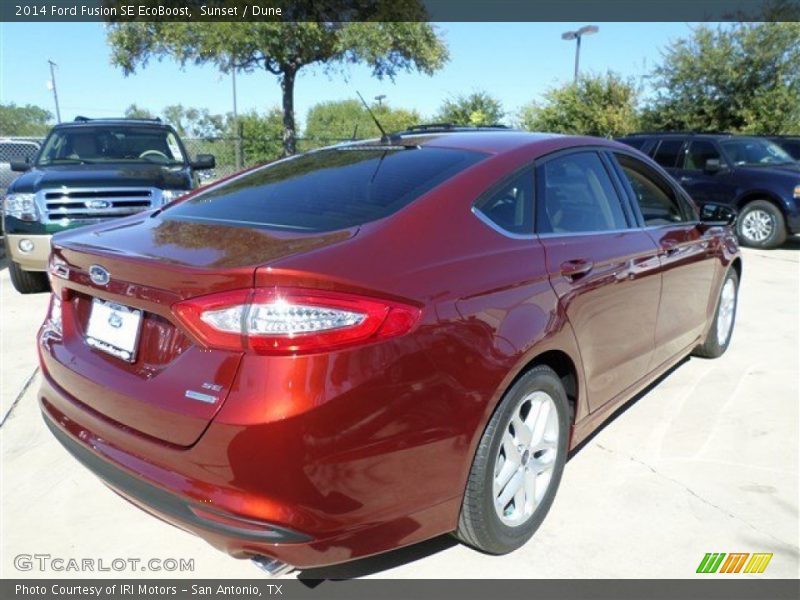 Sunset / Dune 2014 Ford Fusion SE EcoBoost