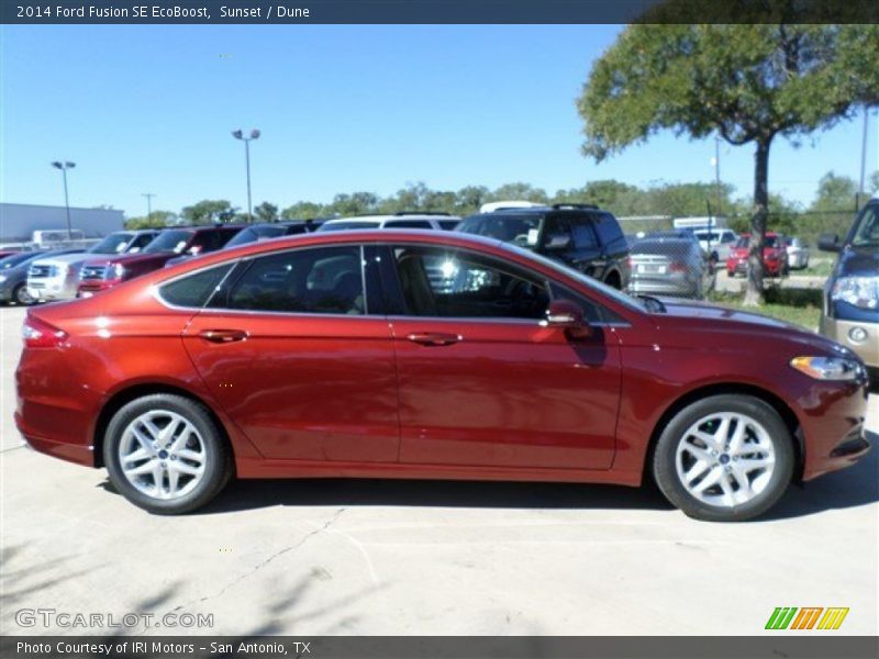 Sunset / Dune 2014 Ford Fusion SE EcoBoost