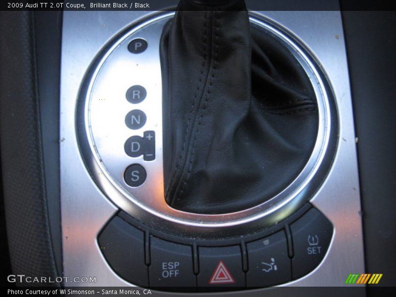 Brilliant Black / Black 2009 Audi TT 2.0T Coupe