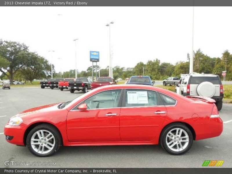 Victory Red / Ebony 2013 Chevrolet Impala LTZ
