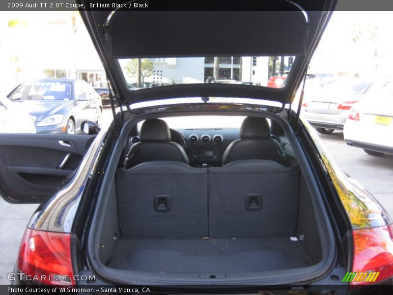 Brilliant Black / Black 2009 Audi TT 2.0T Coupe