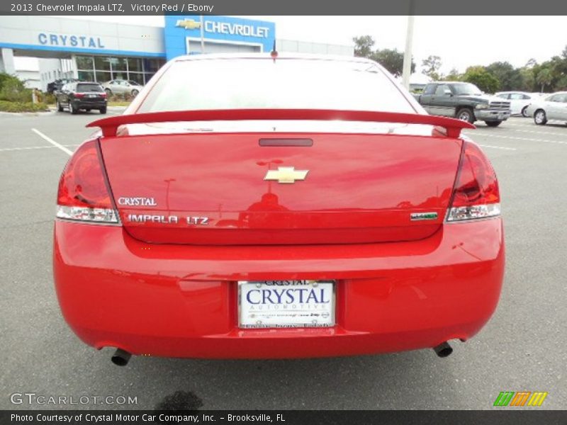 Victory Red / Ebony 2013 Chevrolet Impala LTZ