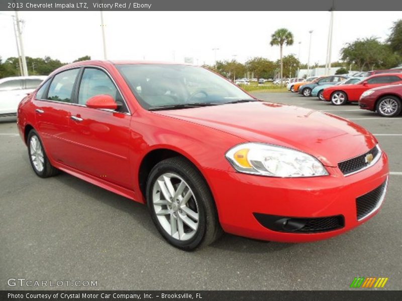 Victory Red / Ebony 2013 Chevrolet Impala LTZ