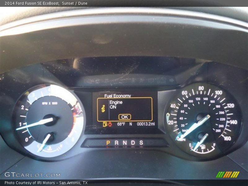 Sunset / Dune 2014 Ford Fusion SE EcoBoost