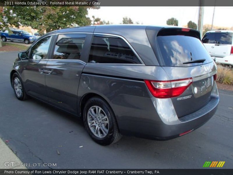 Polished Metal Metallic / Gray 2011 Honda Odyssey EX