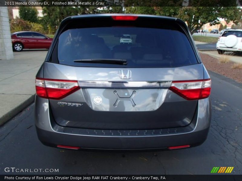 Polished Metal Metallic / Gray 2011 Honda Odyssey EX