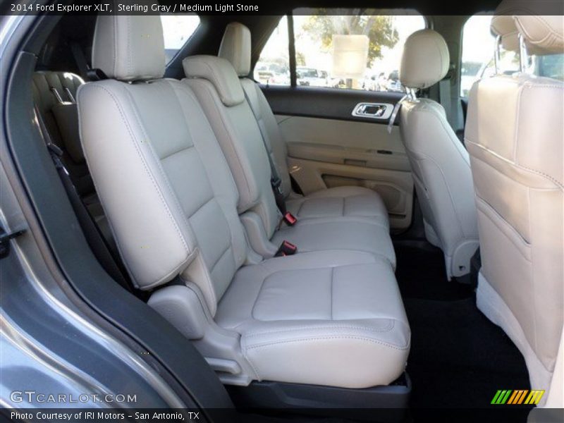 Sterling Gray / Medium Light Stone 2014 Ford Explorer XLT