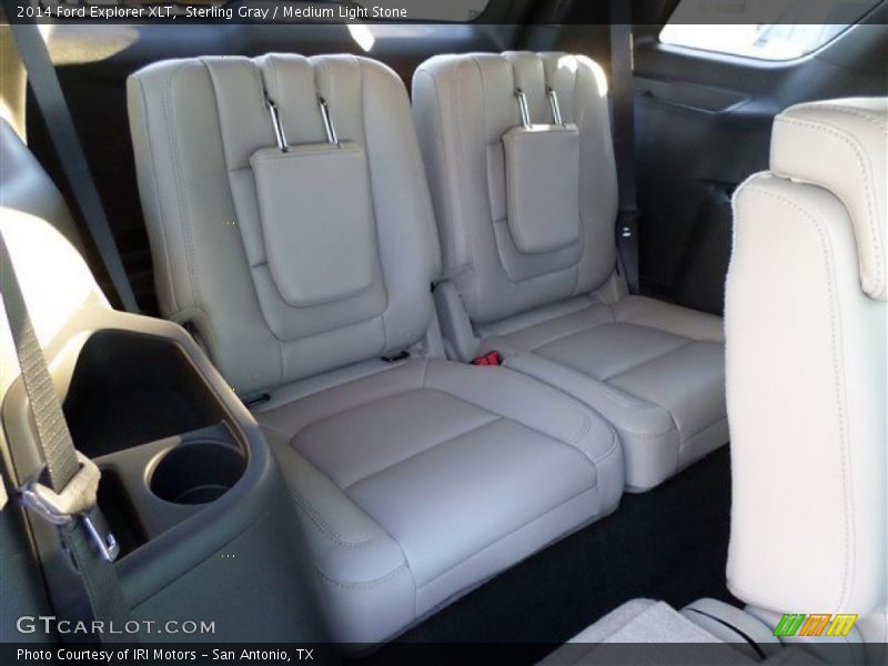 Sterling Gray / Medium Light Stone 2014 Ford Explorer XLT