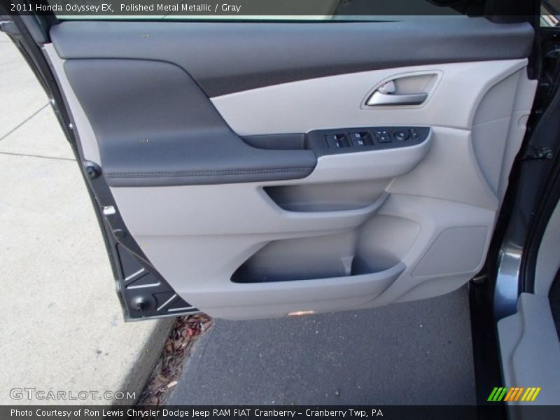 Polished Metal Metallic / Gray 2011 Honda Odyssey EX